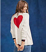 Heart Back Open Cardigan carousel Product Image 4