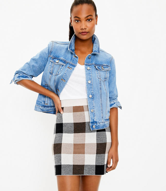 Tartan skirt clearance tall