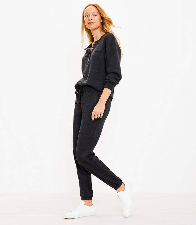 Petite fleece online sweatpants