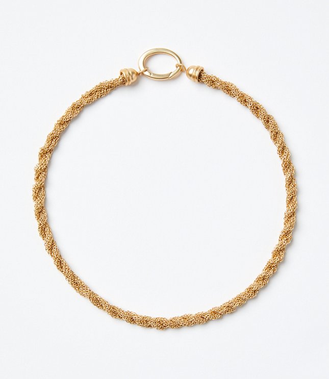Loft Woven Chain Necklace