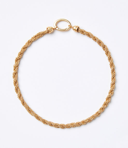 Loft Woven Chain Necklace