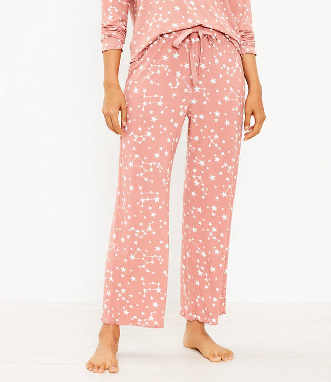 Hue Women's Sleepwell Printed Knit Capri Pajama Pant Made with Temperature  Regulating Technology - Macy's