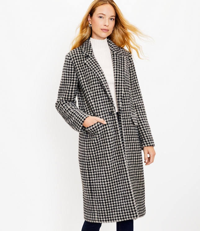 Warehouse full outlet length check coat