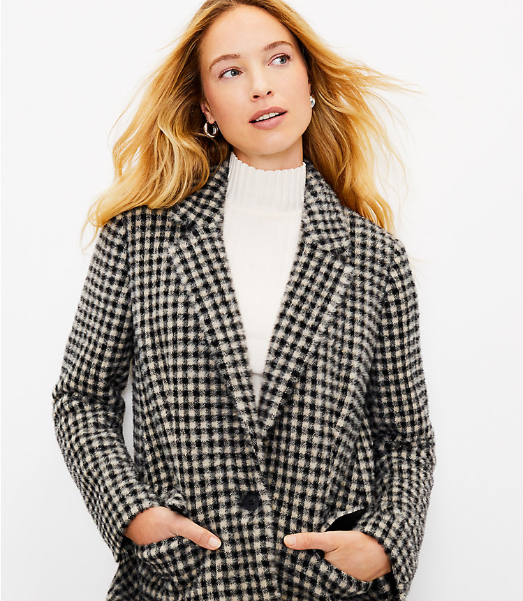 Checked Coat image number 0