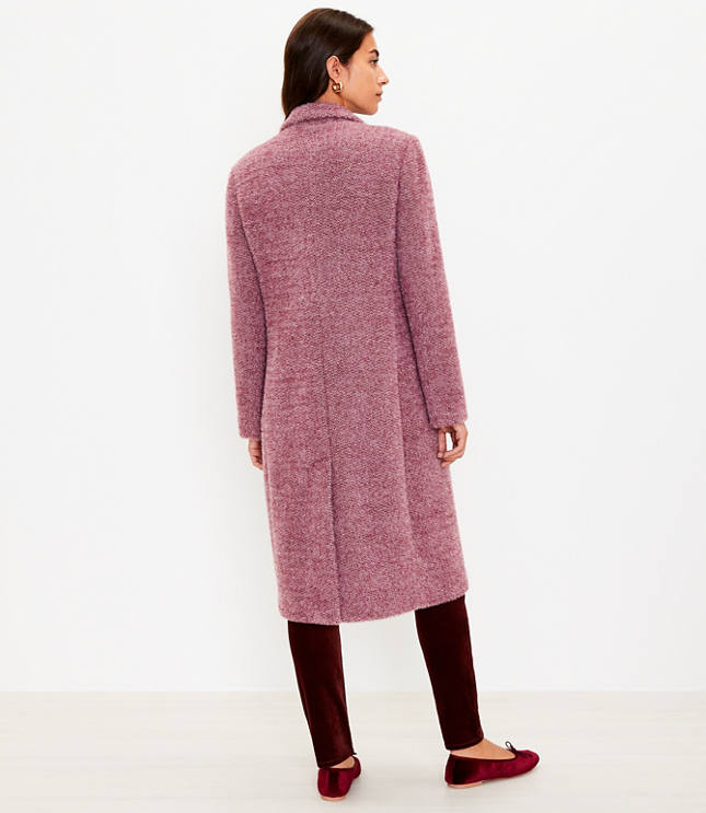 Loft herringbone coat on sale