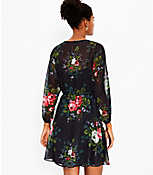Floral Tie Waist Dress carousel Product Image 3