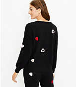 Lou & Grey Heart Cozy Cotton Terry Sweatshirt carousel Product Image 3