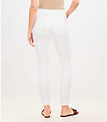 Frayed High Rise Skinny Jeans in White carousel Product Image 3