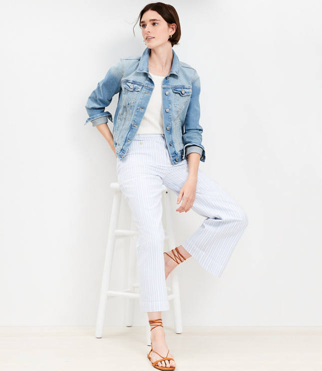 Ann taylor 2025 loft denim jacket