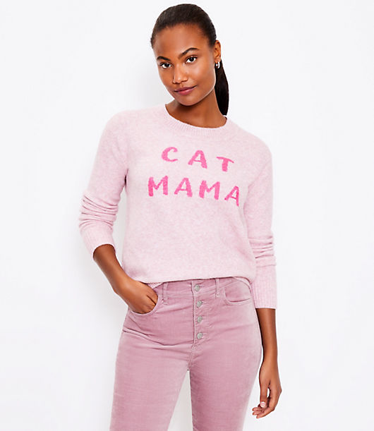 Loft Cat Mama Sweater