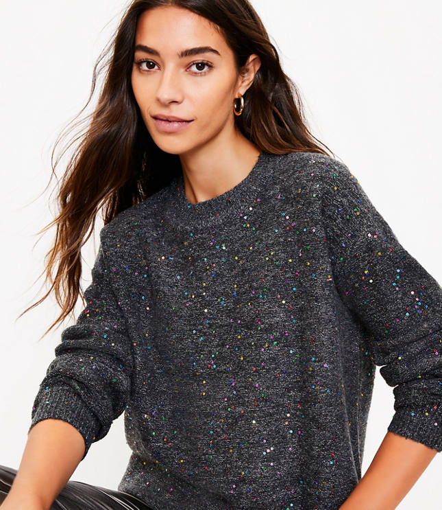 Sweater with clearance sparkles