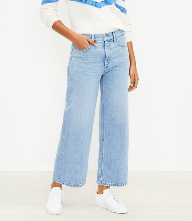 Carrie High Rise Wide Leg Jeans - Dark Indigo