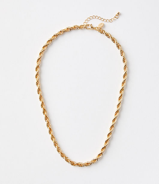 Loft Rope Chain Necklace