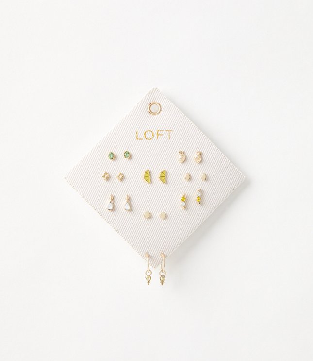 Loft Lemon Stud Earring Set