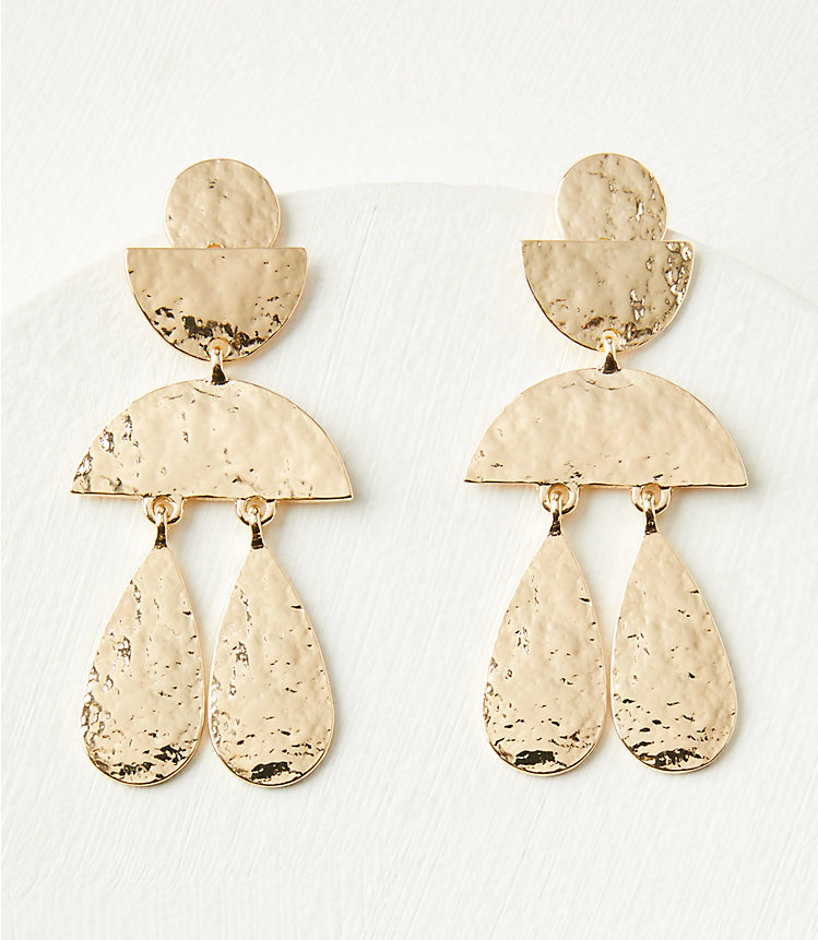 Hammered Chandelier Earrings image number null