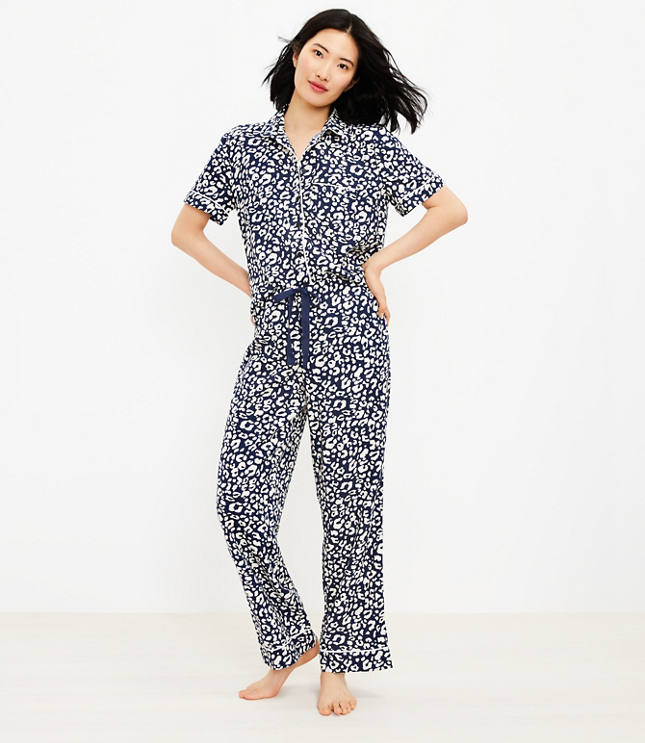 Loft 2025 leopard pajamas