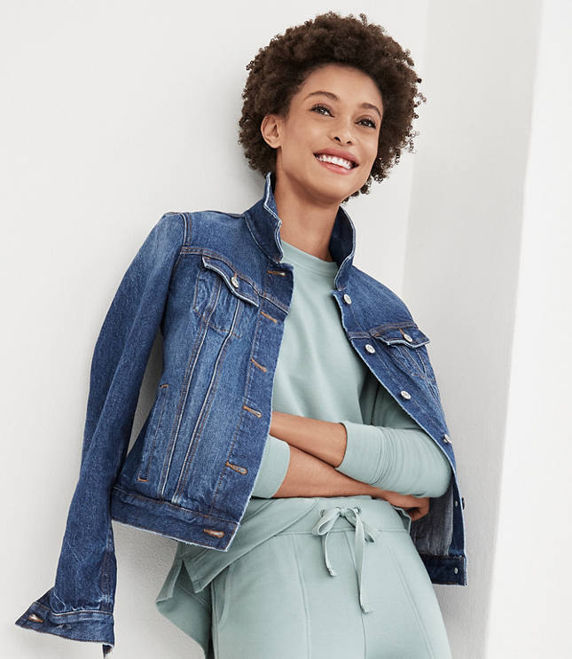 The loft outlet jean jacket