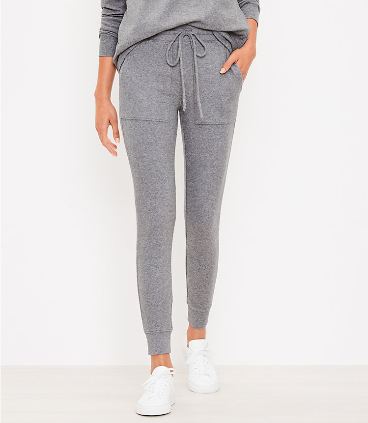 Lou & Grey Brushed Up Joggers image number null
