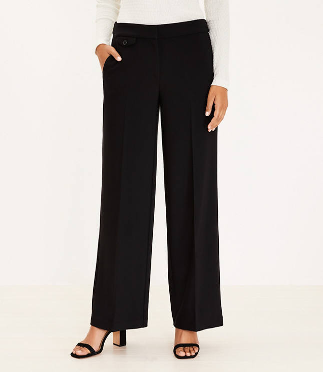 black trouser pants