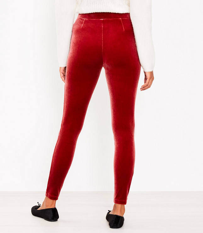 Velvet Red Embossed Leggings, Size: Medium at Rs 300 in Chandigarh