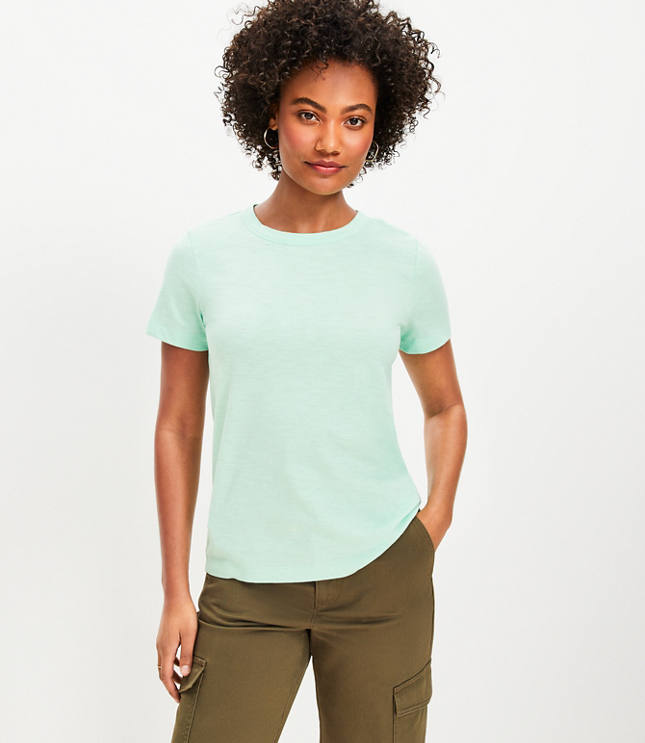 Mint green store t shirt women's