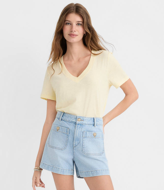 Everyday V-Neck Tee carousel Product Image 2