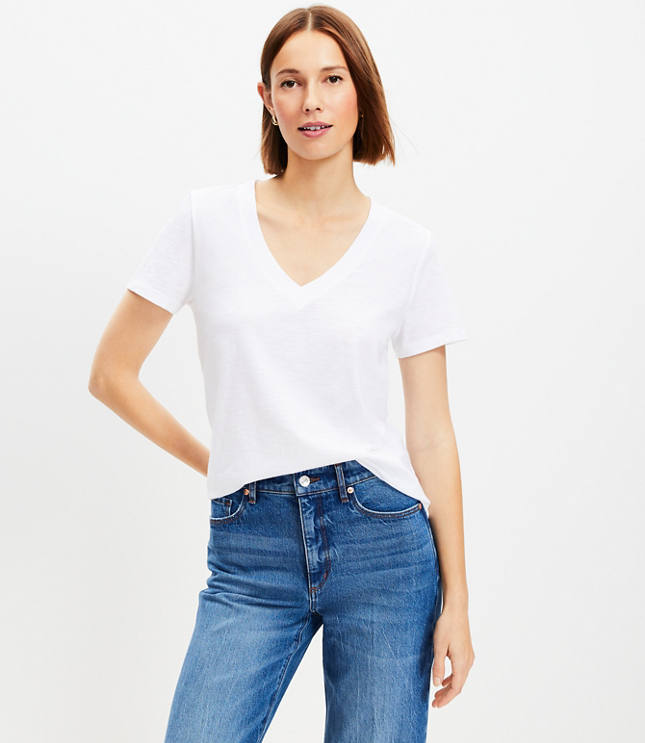 Organic Cotton Slub Shirttail Tee