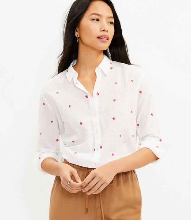 Strawberry Everyday Pocket Shirt