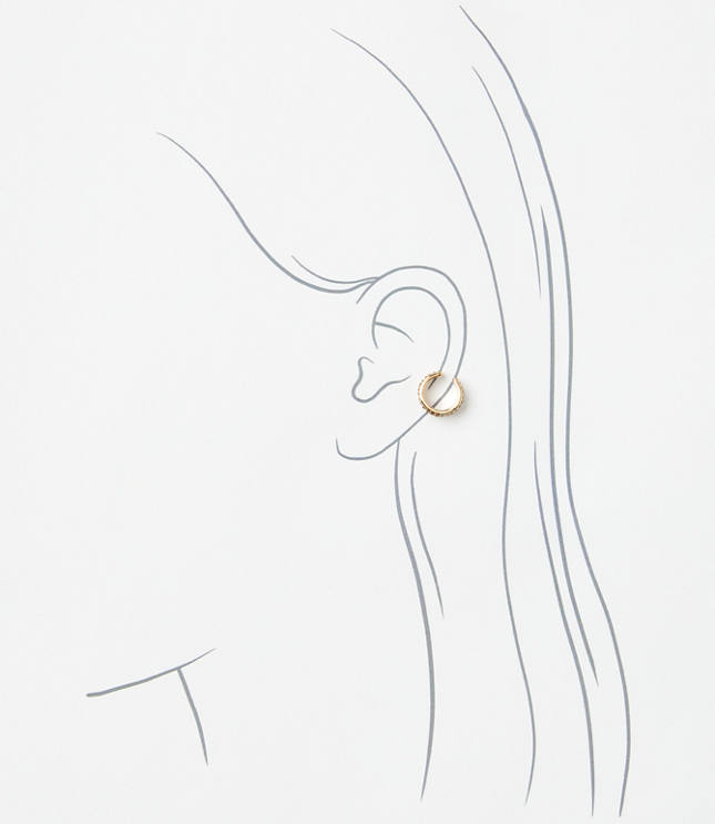 Pave Ear Cuff Set