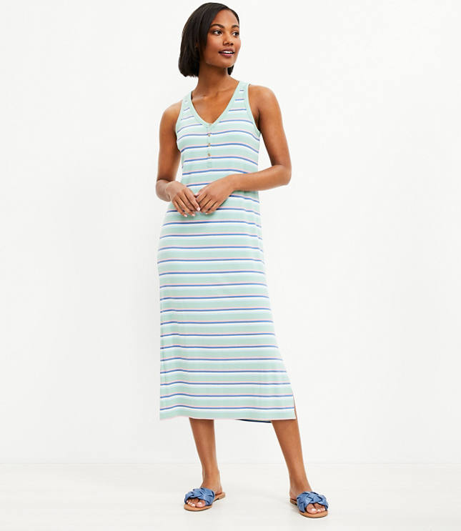 Henley midi dress best sale