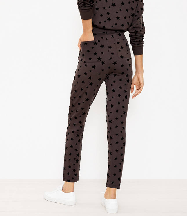 Lou Grey Velvet Star Signaturesoft Sweatpants