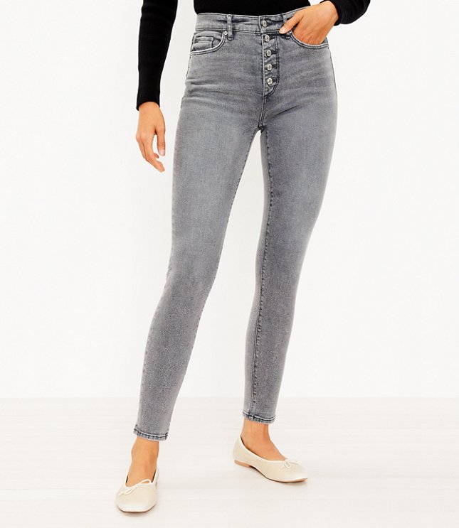 svært Frank Worthley etisk Grey Women's Jeans: Skinny, Straight, Wide Leg & More | LOFT