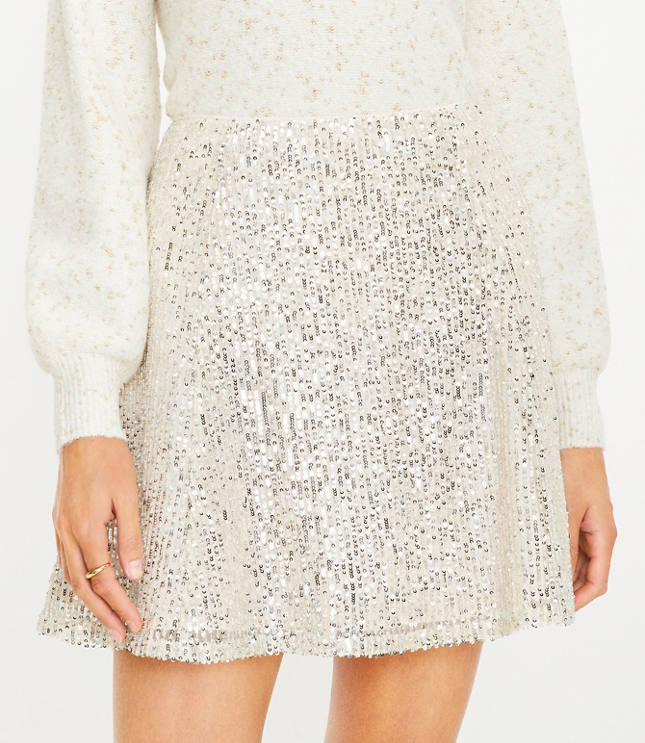 Sequin 2025 skirt petite