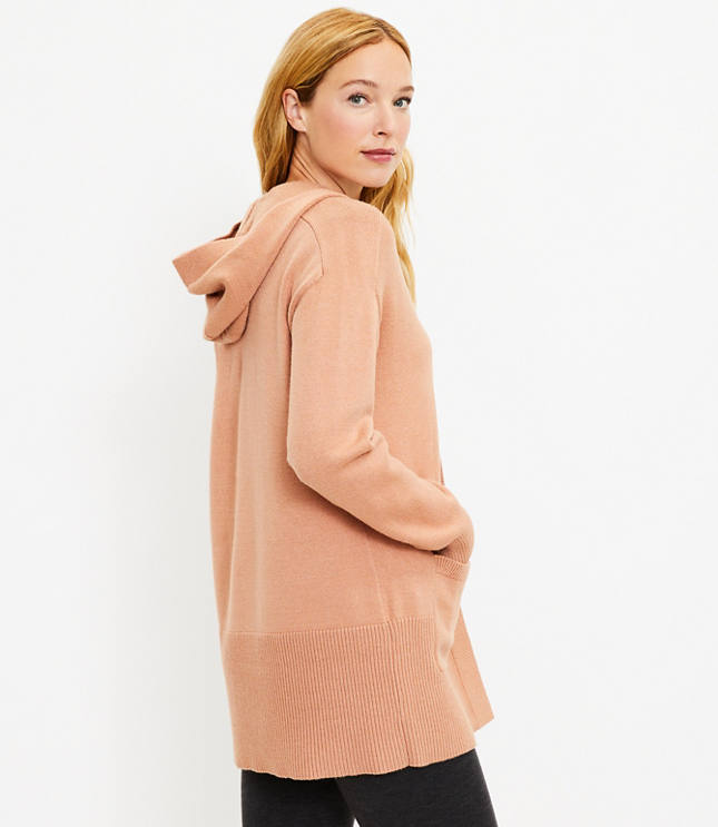 Lou Grey Hooded Pocket Cardigan