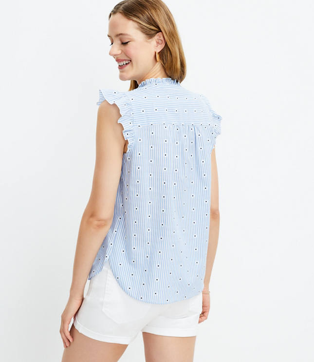 Clip Ruffle Top