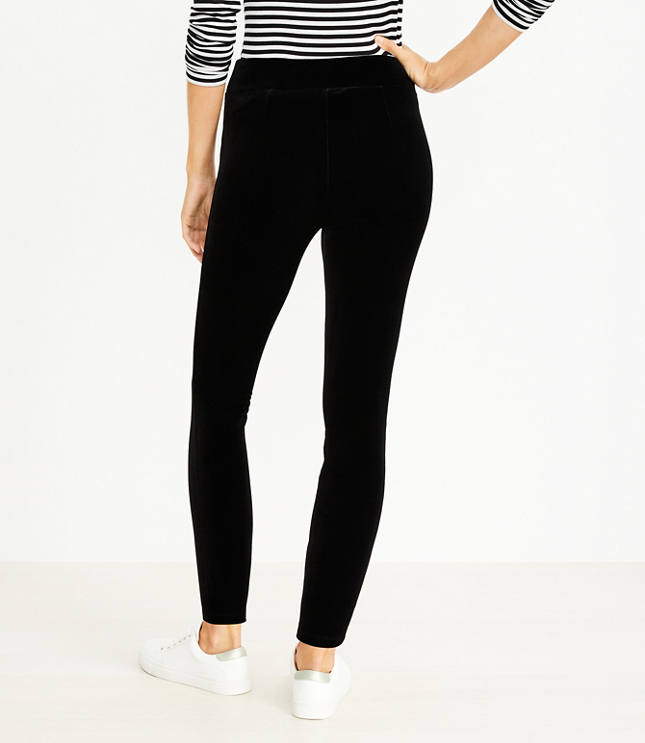 Missguided Tall Velvet Leggings