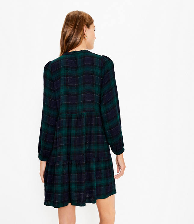 tall tartan dress