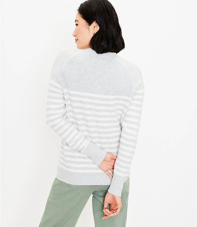 Petite Heart Stripe Sweater image number 2