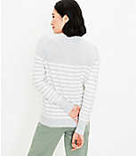 Petite Heart Stripe Sweater carousel Product Image 3
