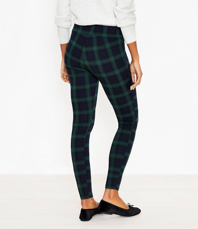 Plaid Ponte Leggings