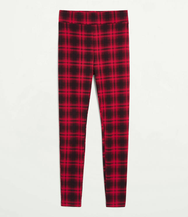 Plaid Ponte Leggings