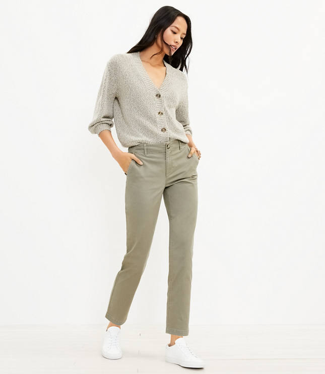 Girlfriend cheap chinos loft