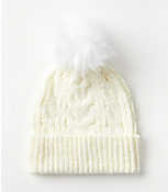 Cable Pom Pom Beanie carousel Product Image 1