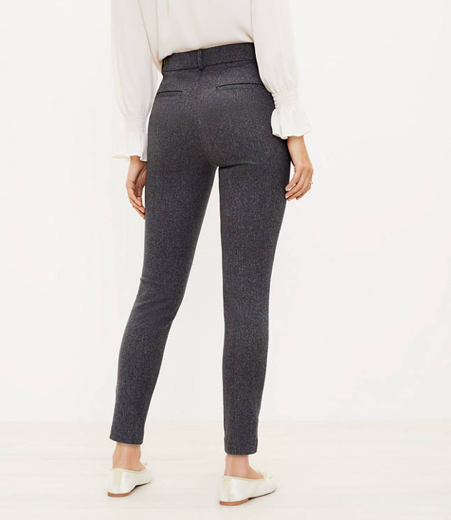 Curvy Sutton Skinny Pants in Texture