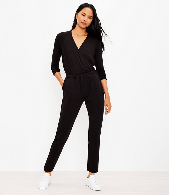 Petite Lou & Grey Signature Softblend Crossover Jumpsuit