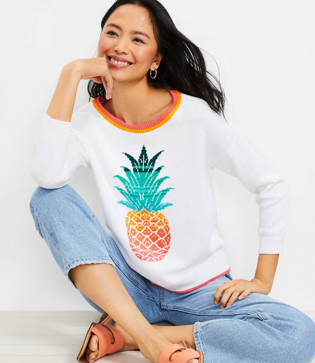 Pineapple sweater store