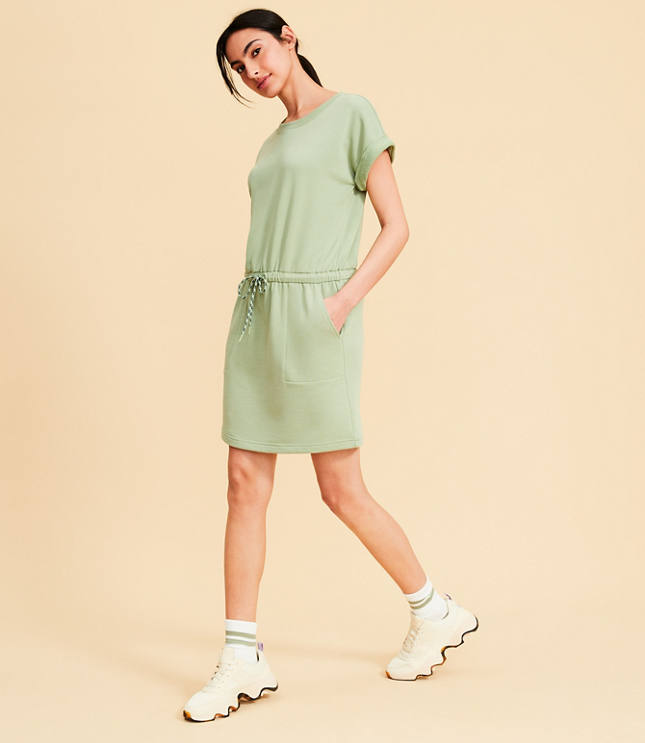 Terry Dress - Grey