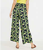 Fluid Wide Leg Crop Pants in Lemon carousel Product Image 3