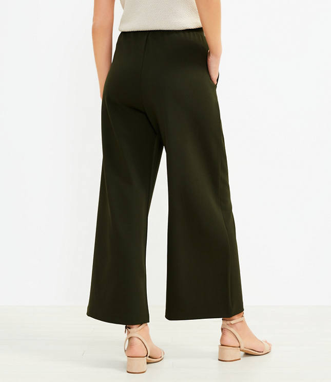 Buy LEXISLOVE Capris for Women Casual Summer Wide Leg Crop