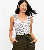 Floral Everyday Tank carousel Product Image 1